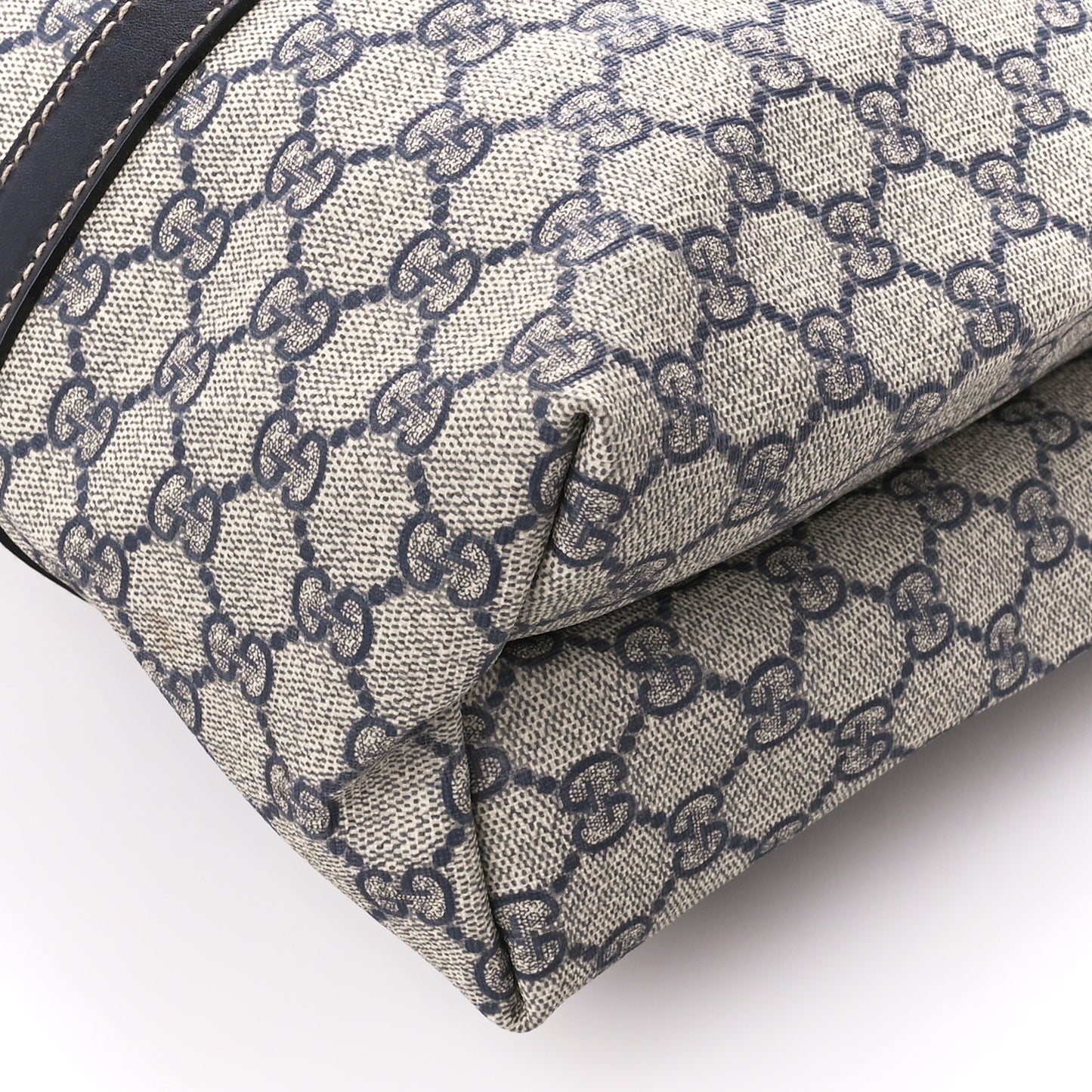 GG Plus Monogram Joy Vertical Tote Navy