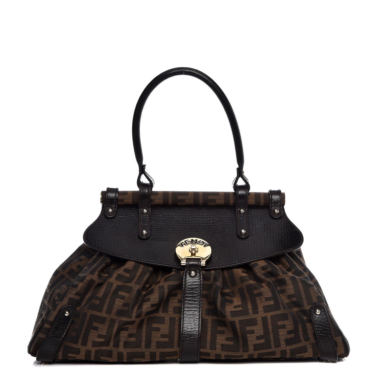 Fendi Zucca Medium Magic Bag Tobacco 1 of 7