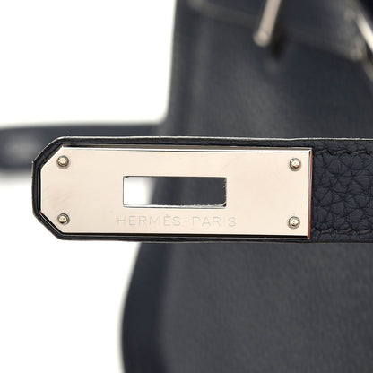 Hermes Taurillon Clemence Jypsiere 28 Bleu de Prusse 9 of 12