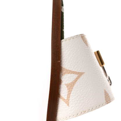 Louis Vuitton Monogram Giant Lock It Flat Mule 37 Kaki 11 of 12