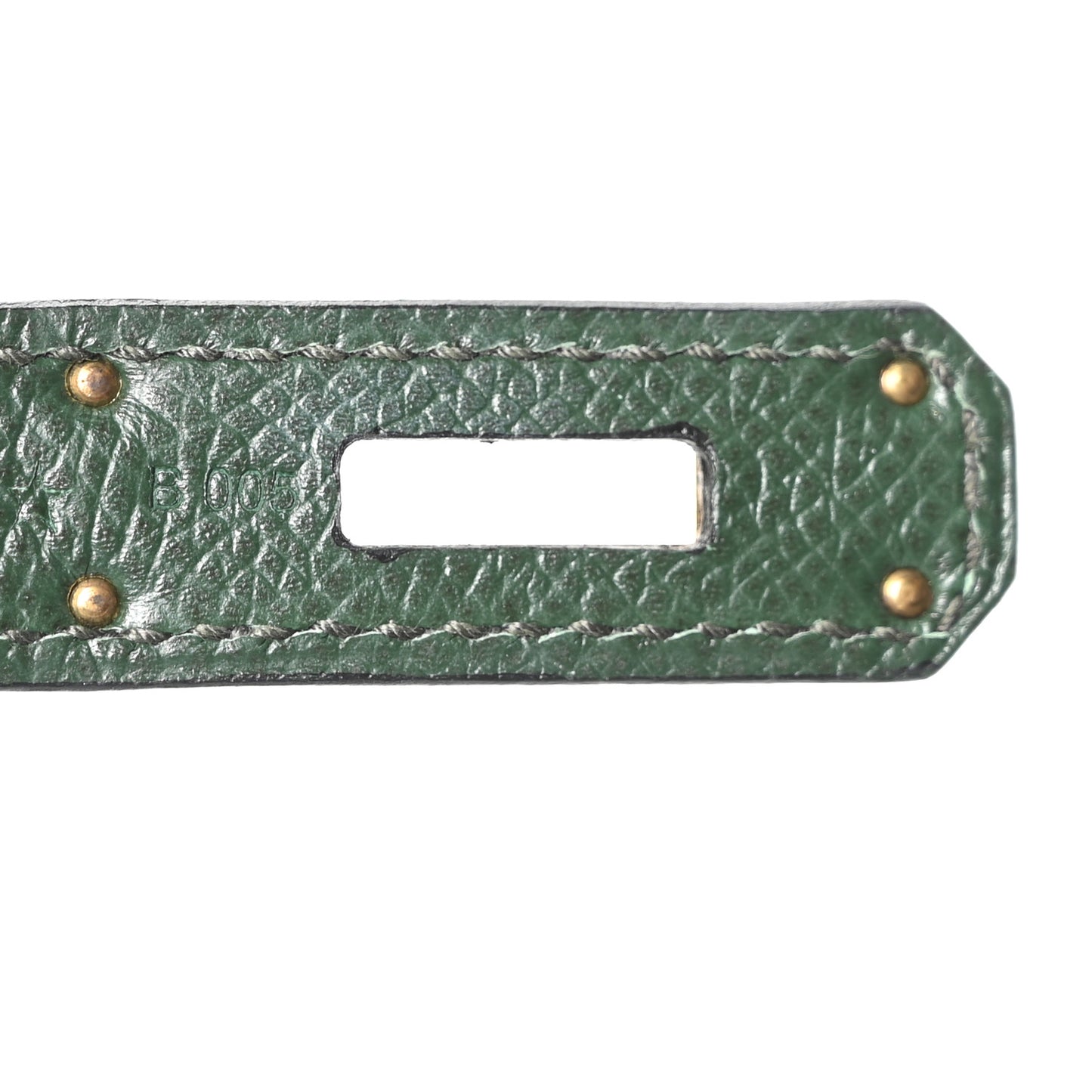 Epsom Birkin 35 Vert Anglais
