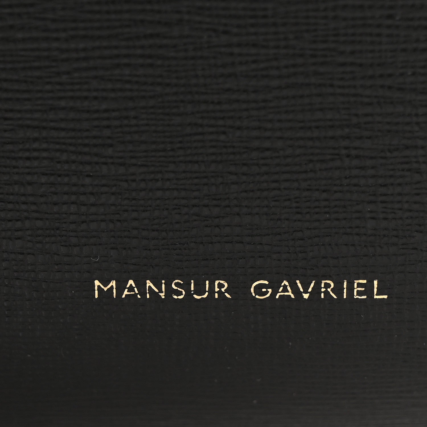 Mansur Gavriel Saffiano Bucket Bag Black Flamma 7 of 11