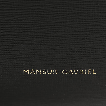 Mansur Gavriel Saffiano Bucket Bag Black Flamma 7 of 11