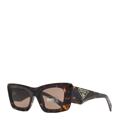 Prada Acetate Symbole Sunglasses SPR 13Z Havana 1 of 6