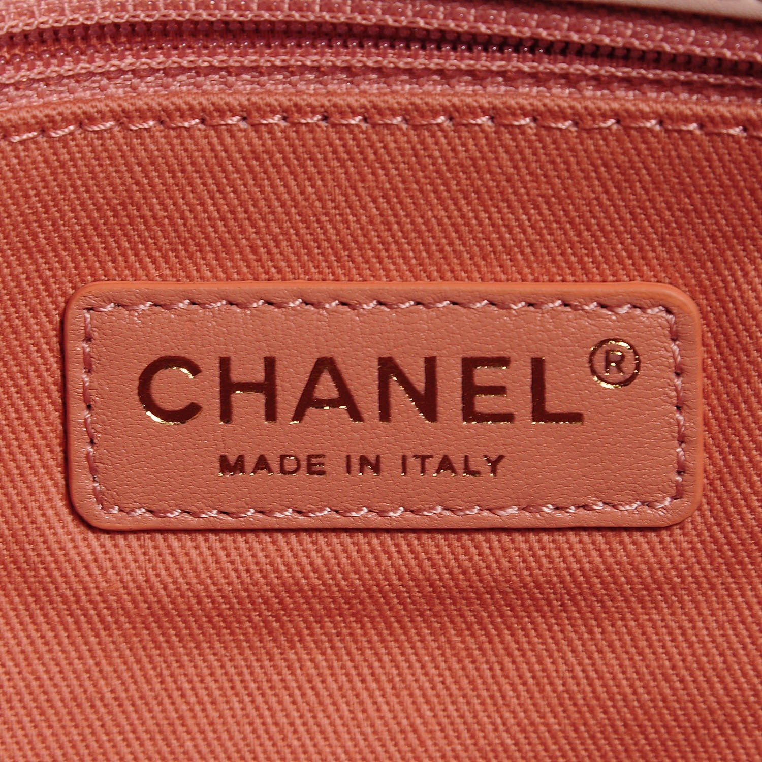Chanel Calfskin Triple Stitched Medium Flap Pink 7 of 8