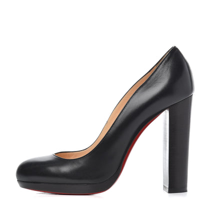Christian Louboutin Nappa Kabetts 110 Pumps 39 Black Lucido 1 of 18