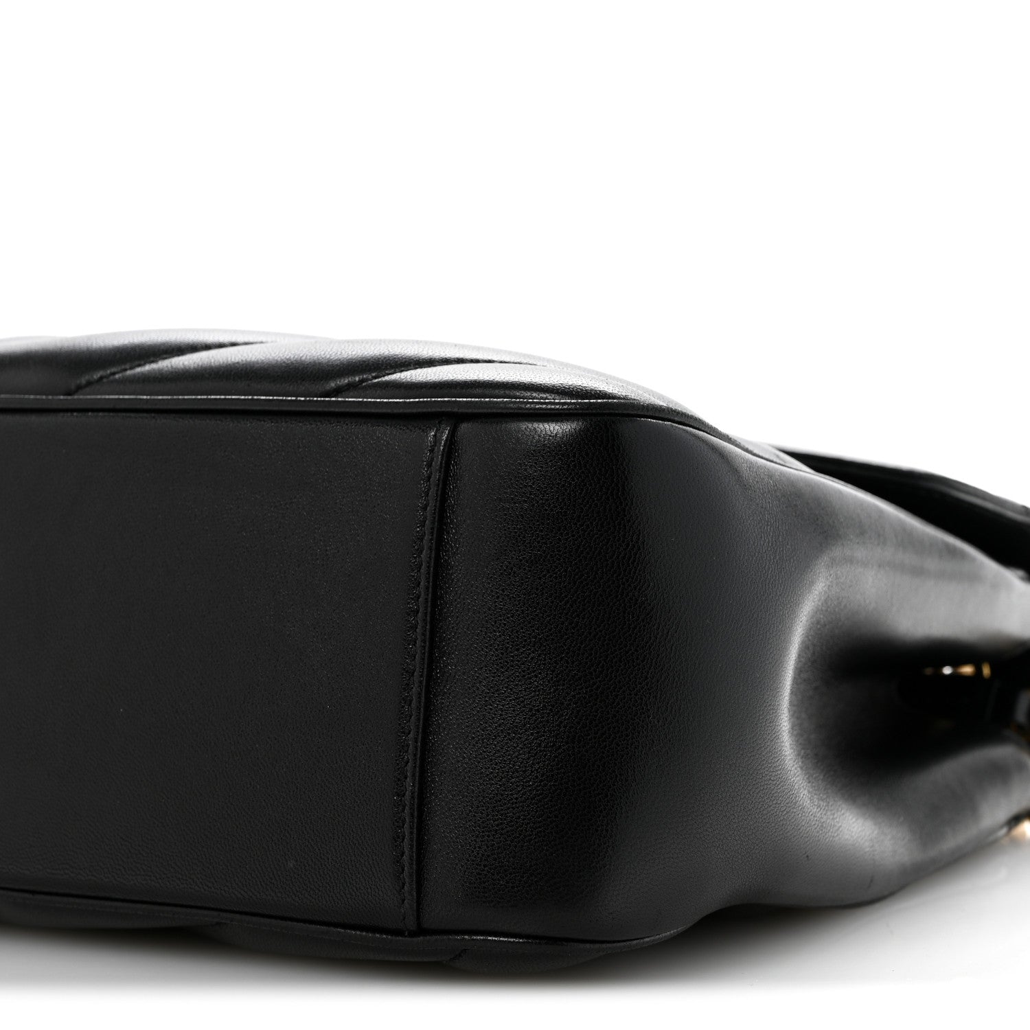 Saint Laurent Lambskin Quilted Monogram Large Loulou Black 11 of 15
