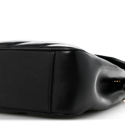 Saint Laurent Lambskin Quilted Monogram Large Loulou Black 11 of 15