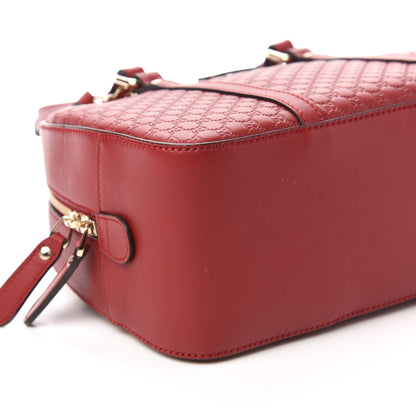 Gucci Soft Microguccissima Medium Crossbody Bag Rosso 6 of 10