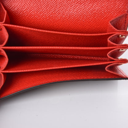 Louis Vuitton Monogram Sarah Multicartes Coquelicot 5 of 6