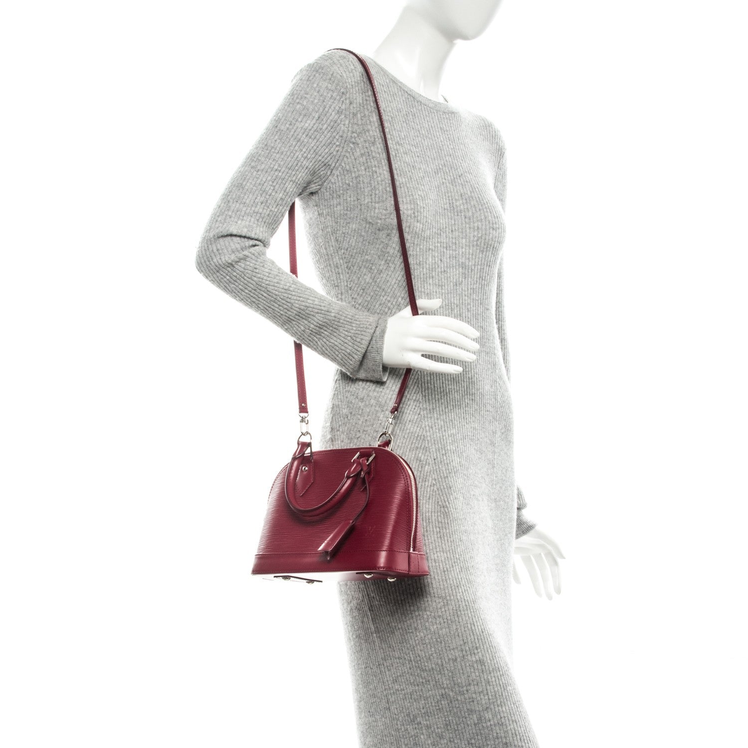 Louis Vuitton Epi Alma BB Fuchsia 2 of 6