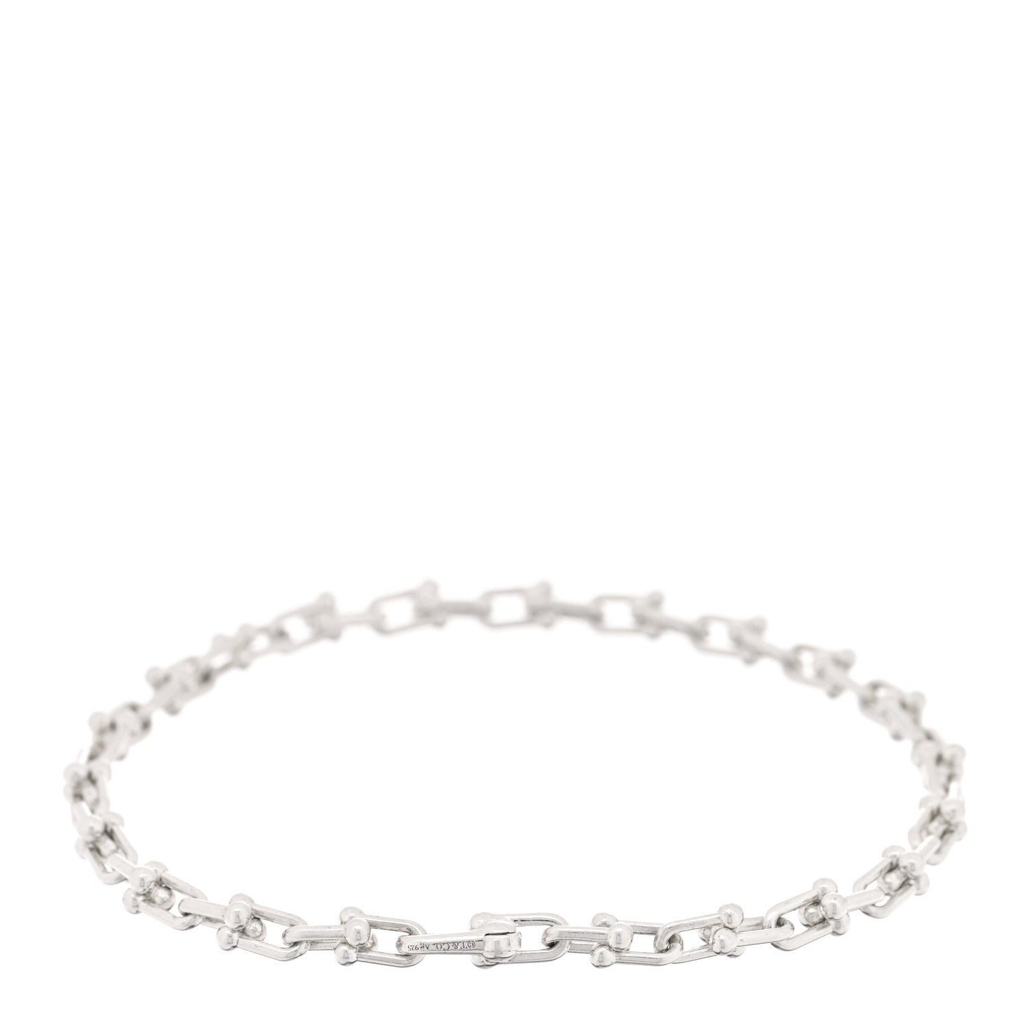 Tiffany Sterling Silver Micro HardWear Link Bracelet 2 of 4