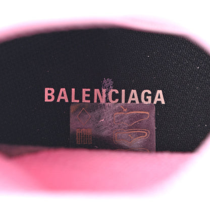 Balenciaga Neoprene Knit Womens Speed Graffiti Sneakers 36 Light Pink White Black 7 of 11
