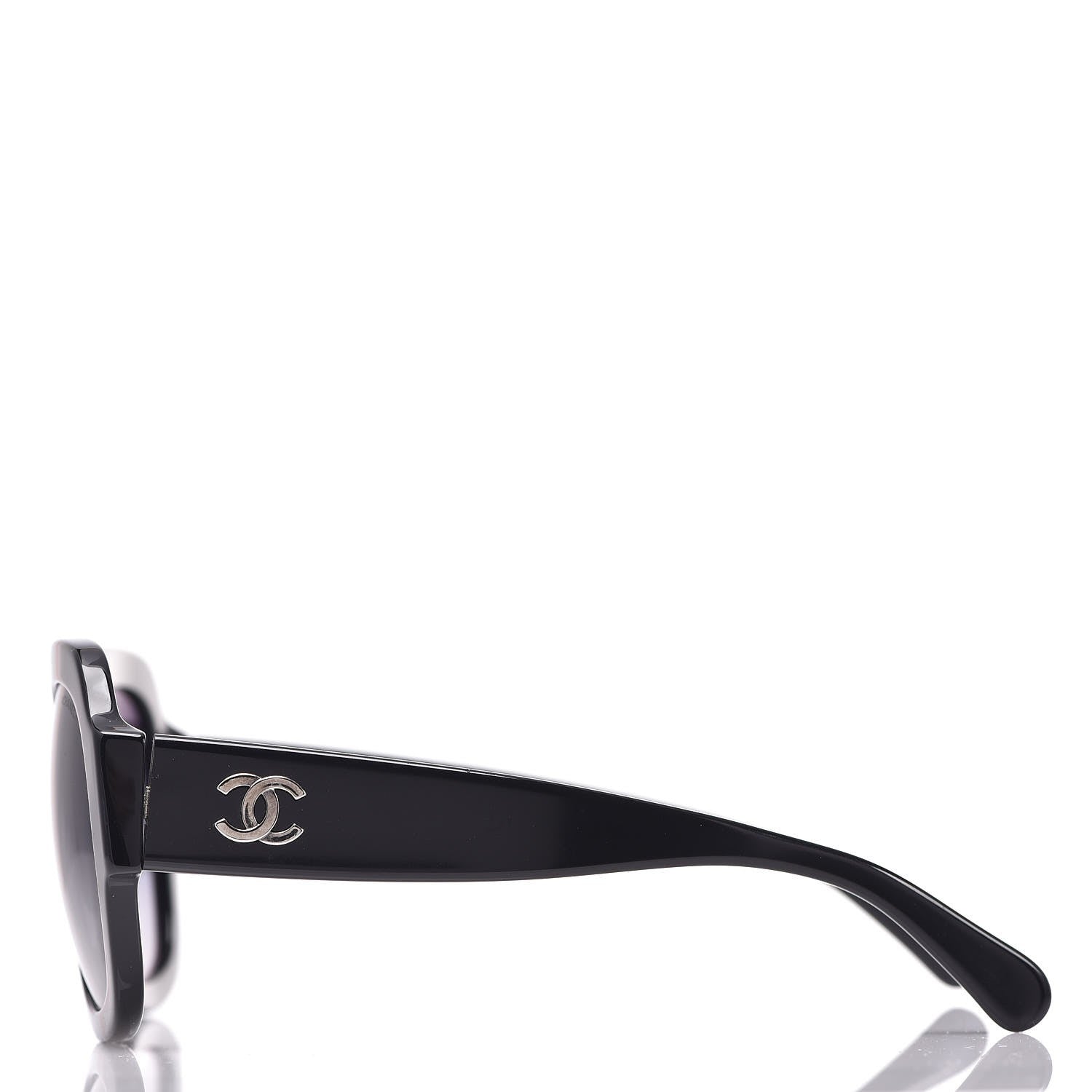 Chanel CC Sunglasses 5373 Black 3 of 9