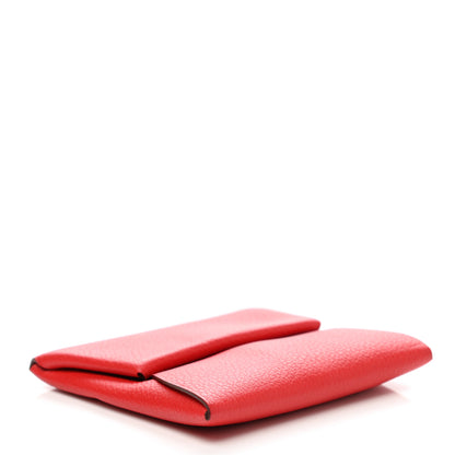 Hermes Evercolor Bastia Coin Purse Rouge Coeur 4 of 8
