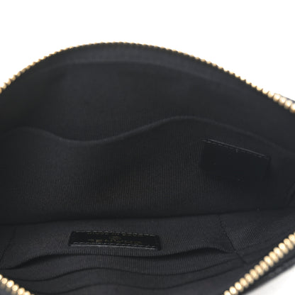 Chanel Caviar Quilted Crystal Enamel Cosmetic Case Black 5 of 8