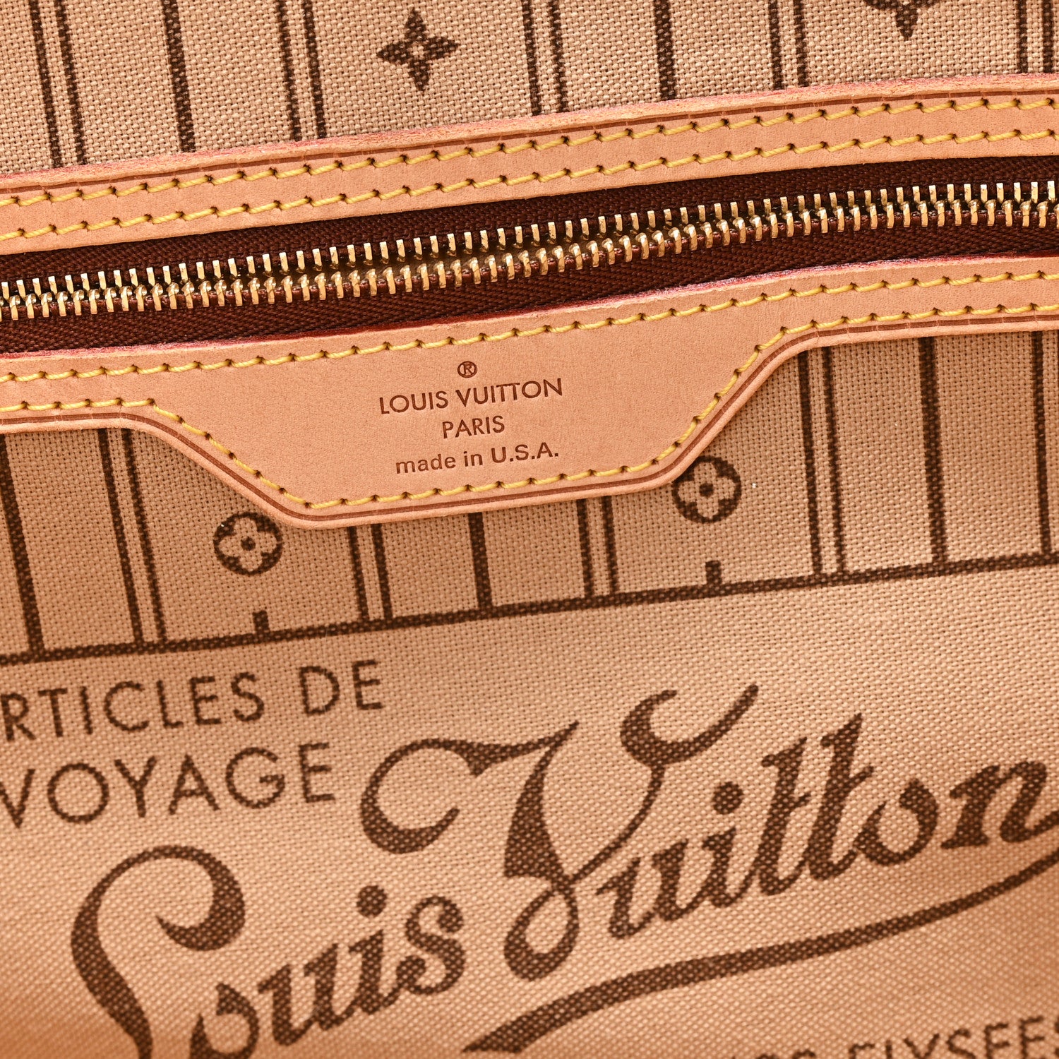 Louis Vuitton Monogram Neverfull MM 6 of 12