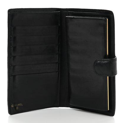 Chanel Caviar Timeless CC French Wallet Black 7 of 13