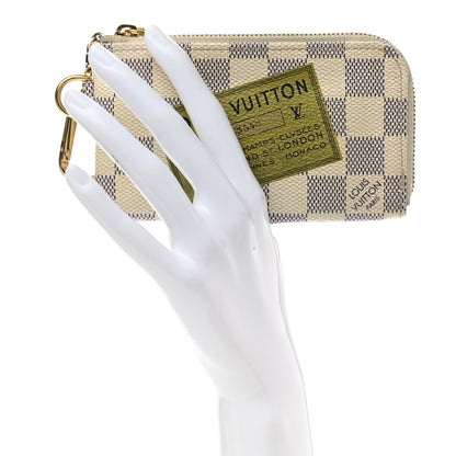 Louis Vuitton Damier Azur Complice Trunks and Bags Key Pouch 2 of 6