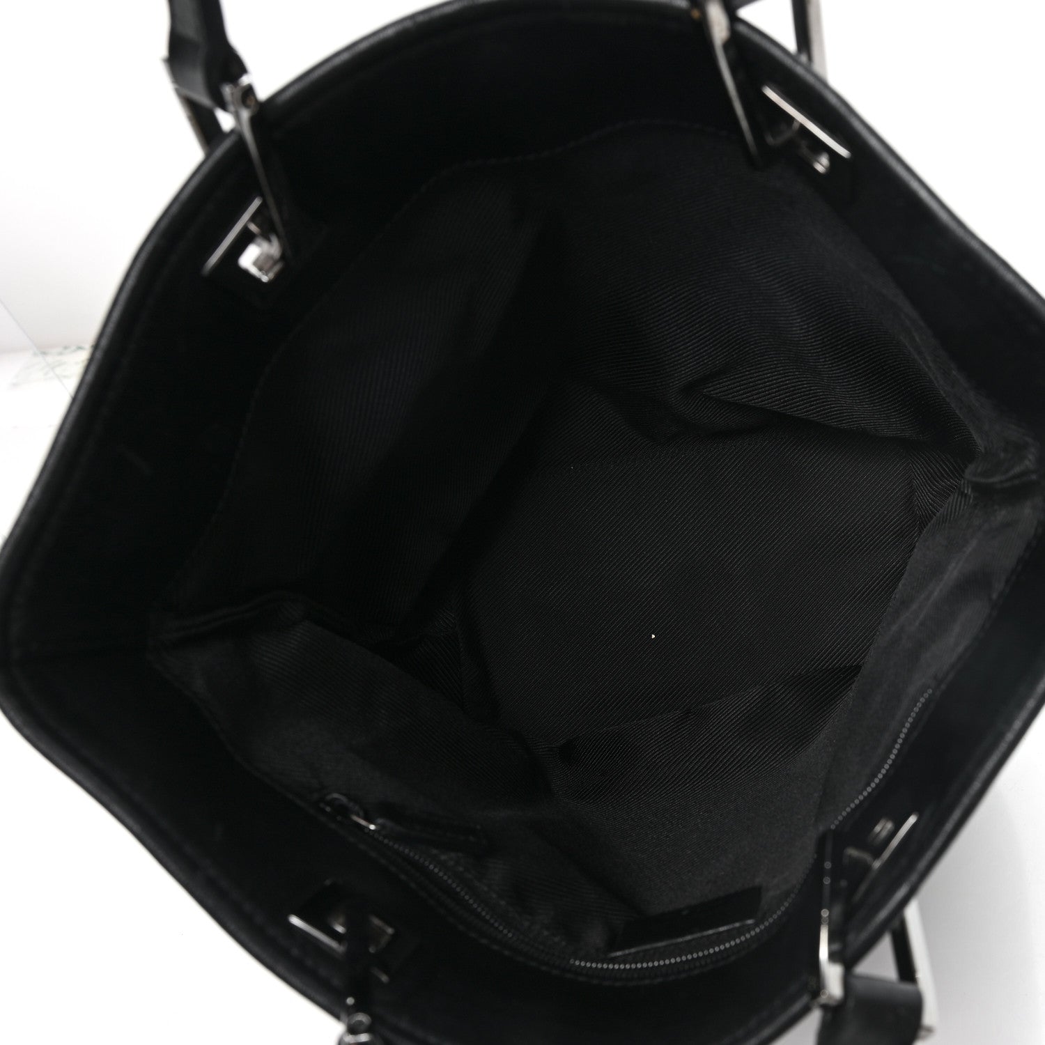 Gucci Monogram Small Bucket Tote Black 5 of 10