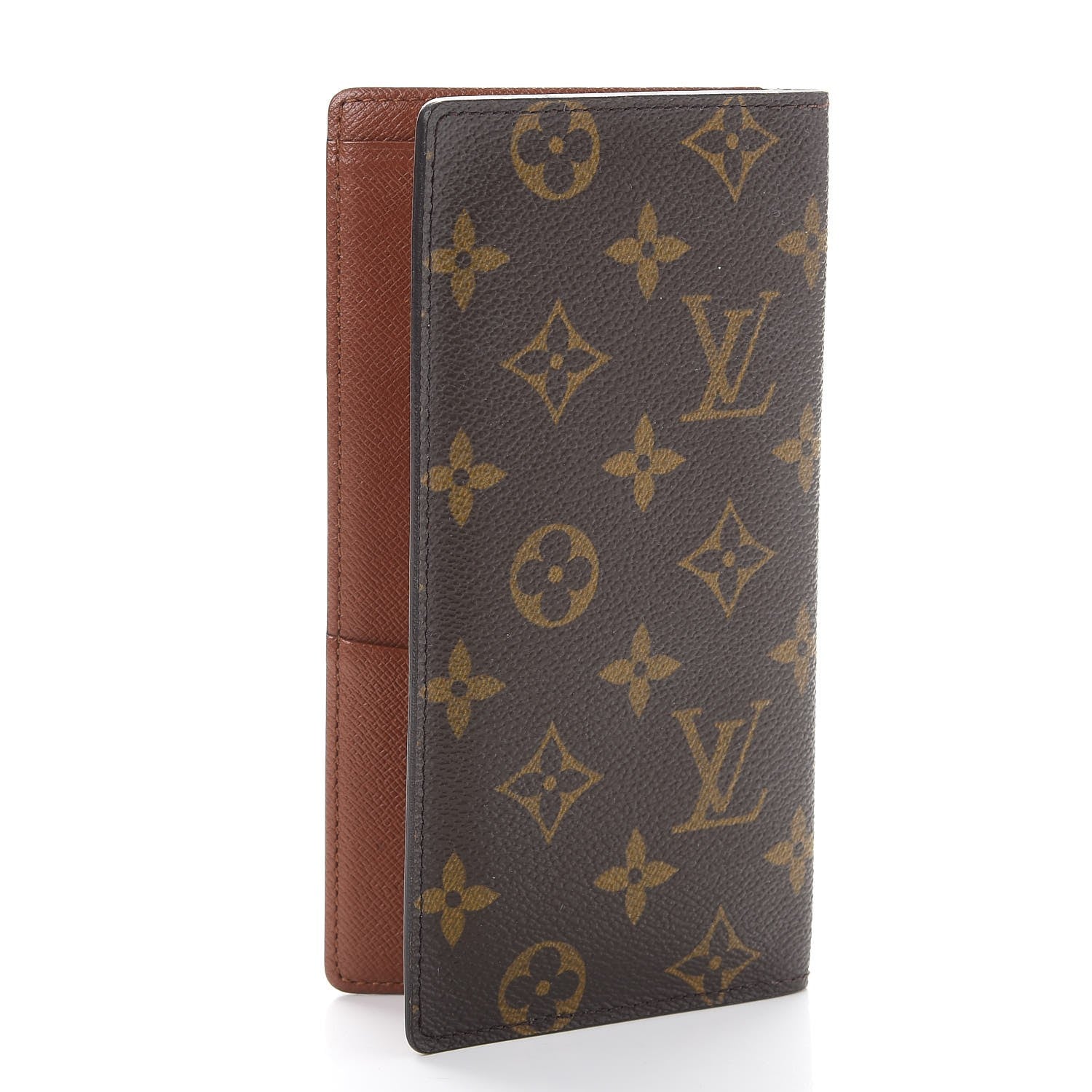Louis Vuitton Monogram Porte Valeurs Checkbook Wallet 3 of 8