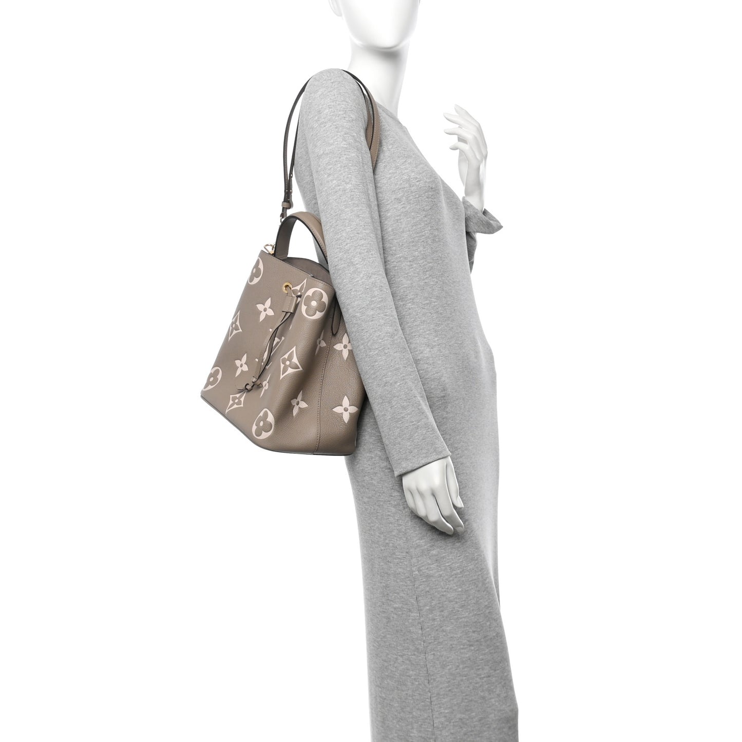 Empreinte Monogram Giant Neonoe MM Tourterelle Creme