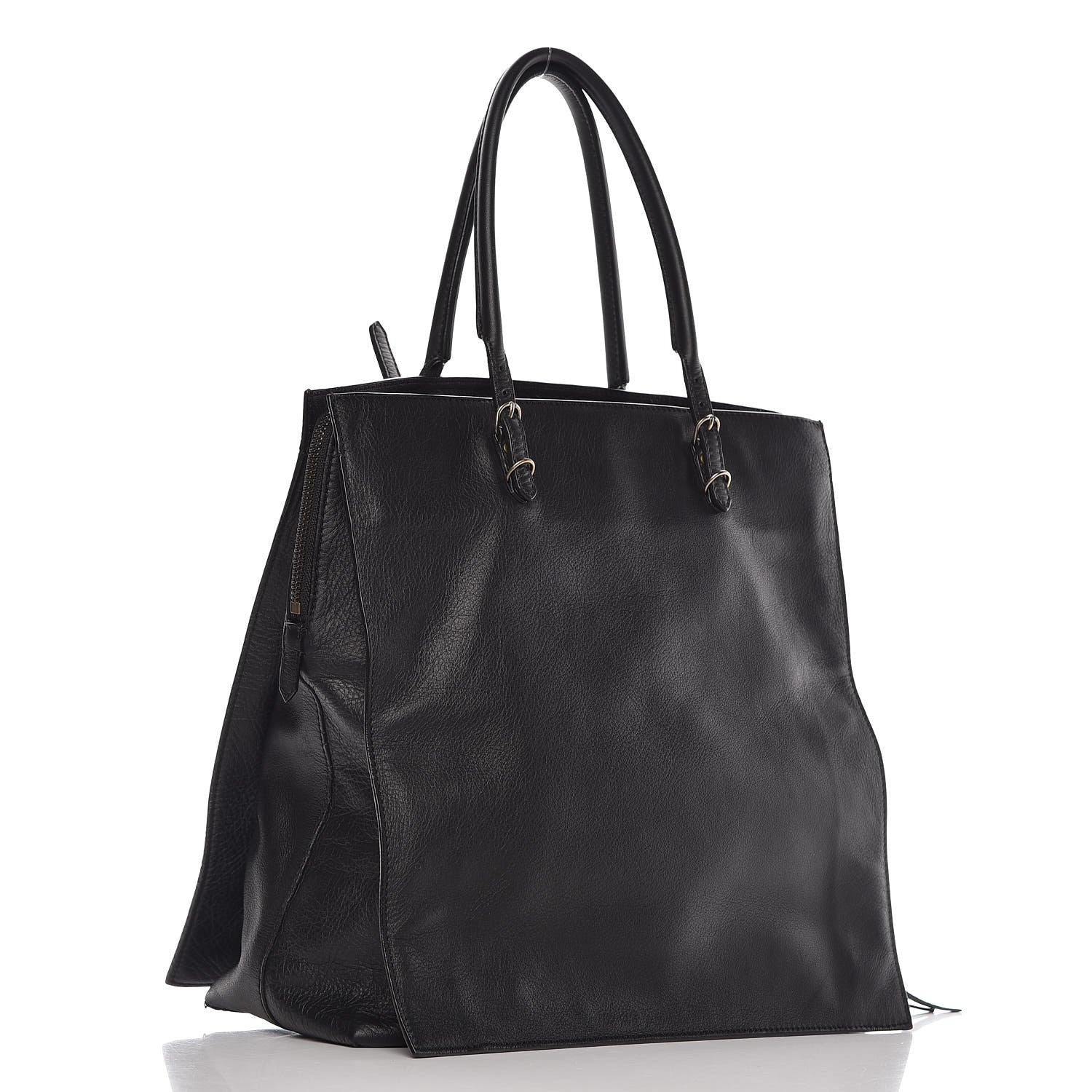 Balenciaga Veau Papier Tote Black 3 of 11