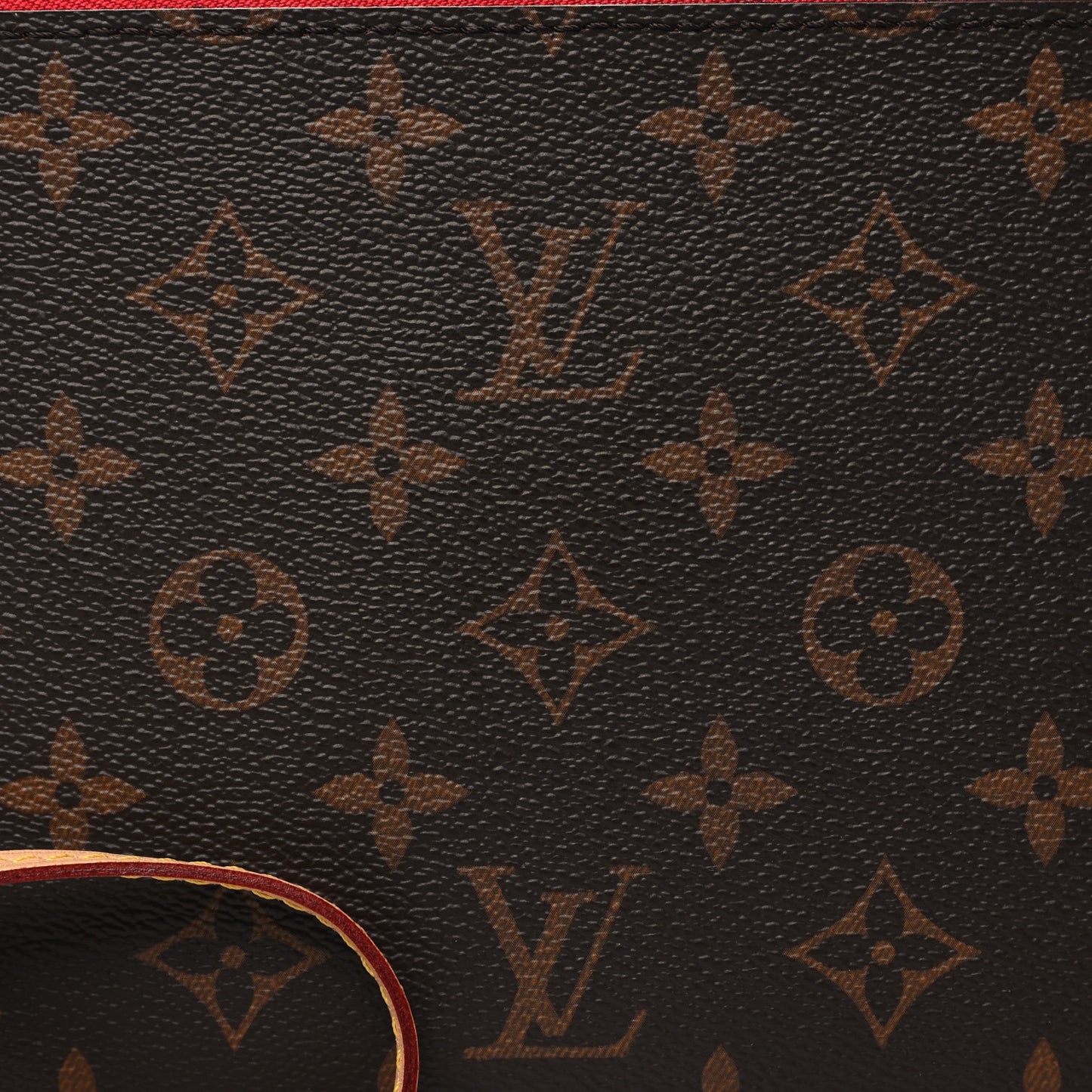 Monogram Neverfull MM GM Pochette Cherry