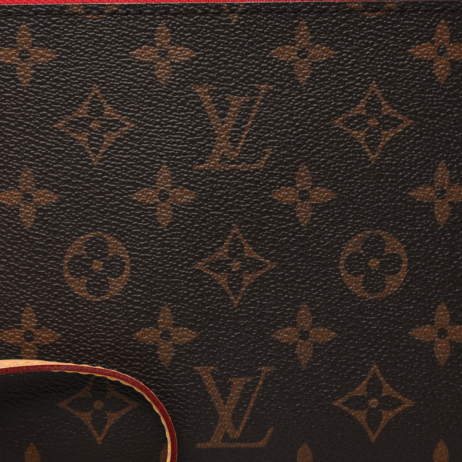 Louis Vuitton Monogram Neverfull MM GM Pochette Cherry 7 of 9