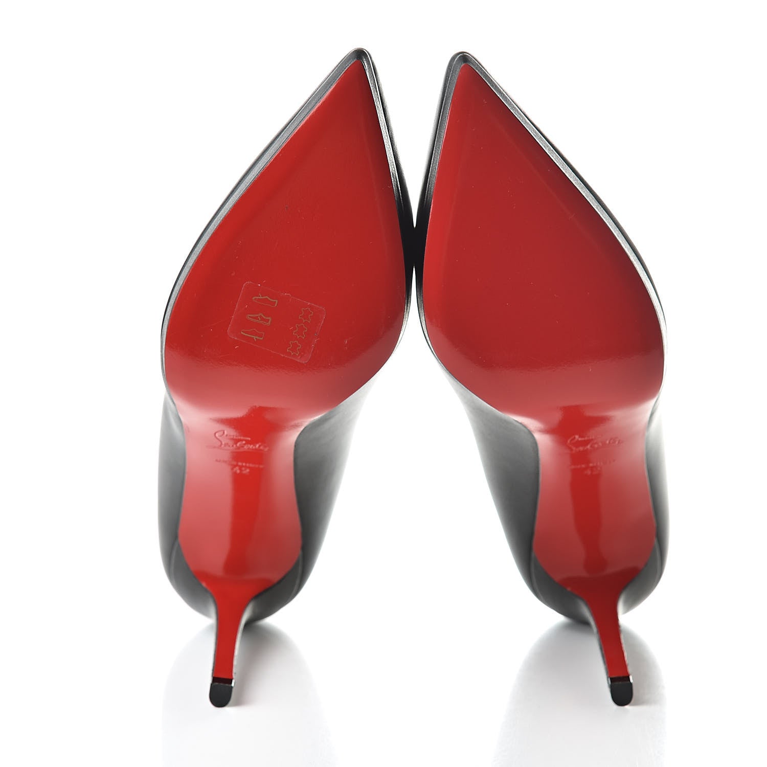 Christian Louboutin Shiny Nappa Pigalle Plato 100 Pumps 42 Black 5 of 9