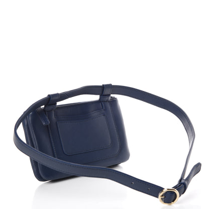 Chanel Lambskin CC Mania Waist Belt Bag Blue 3 of 10
