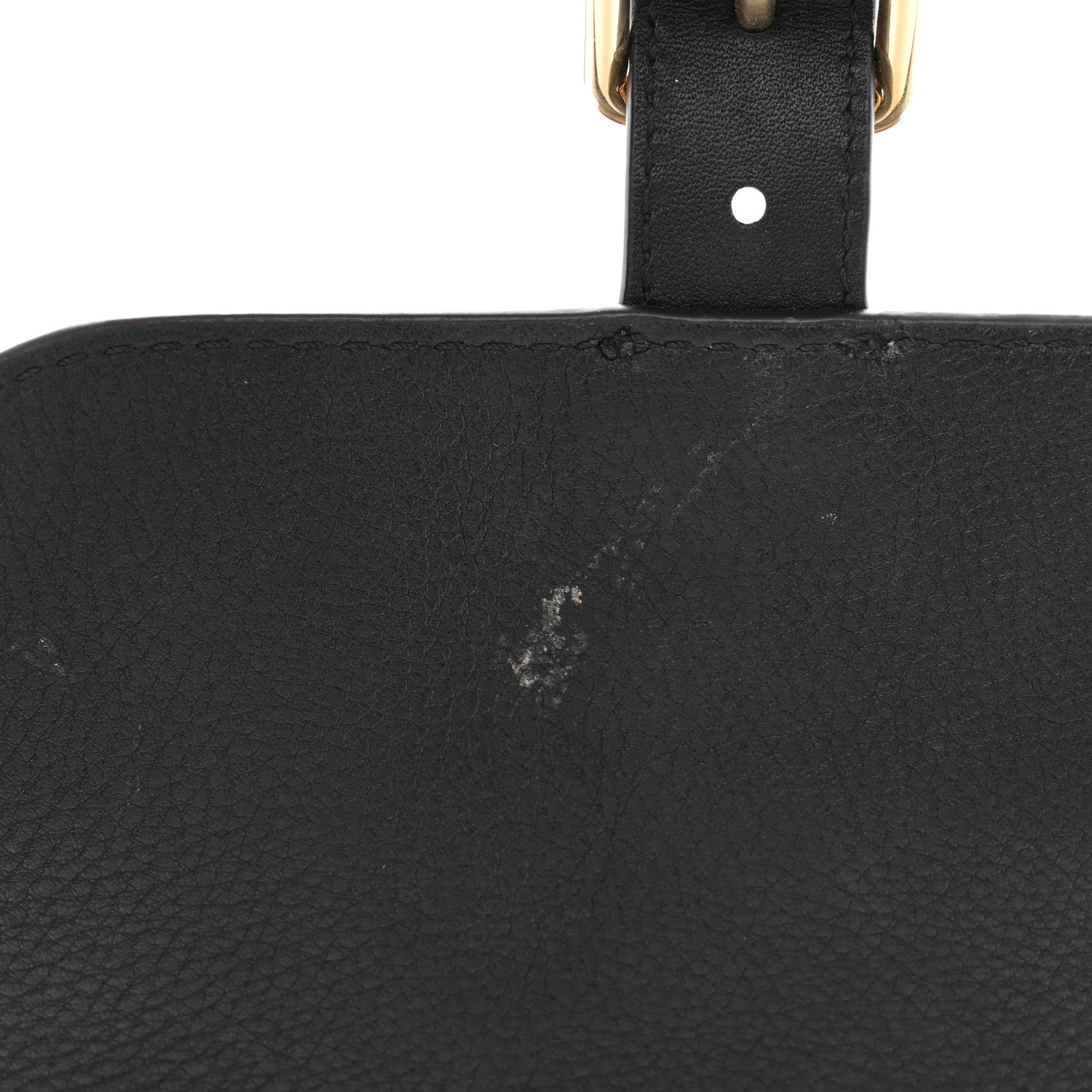 Burberry Mega Check Grainy Calfskin Small Gowan Messenger Bag Black 11 of 11