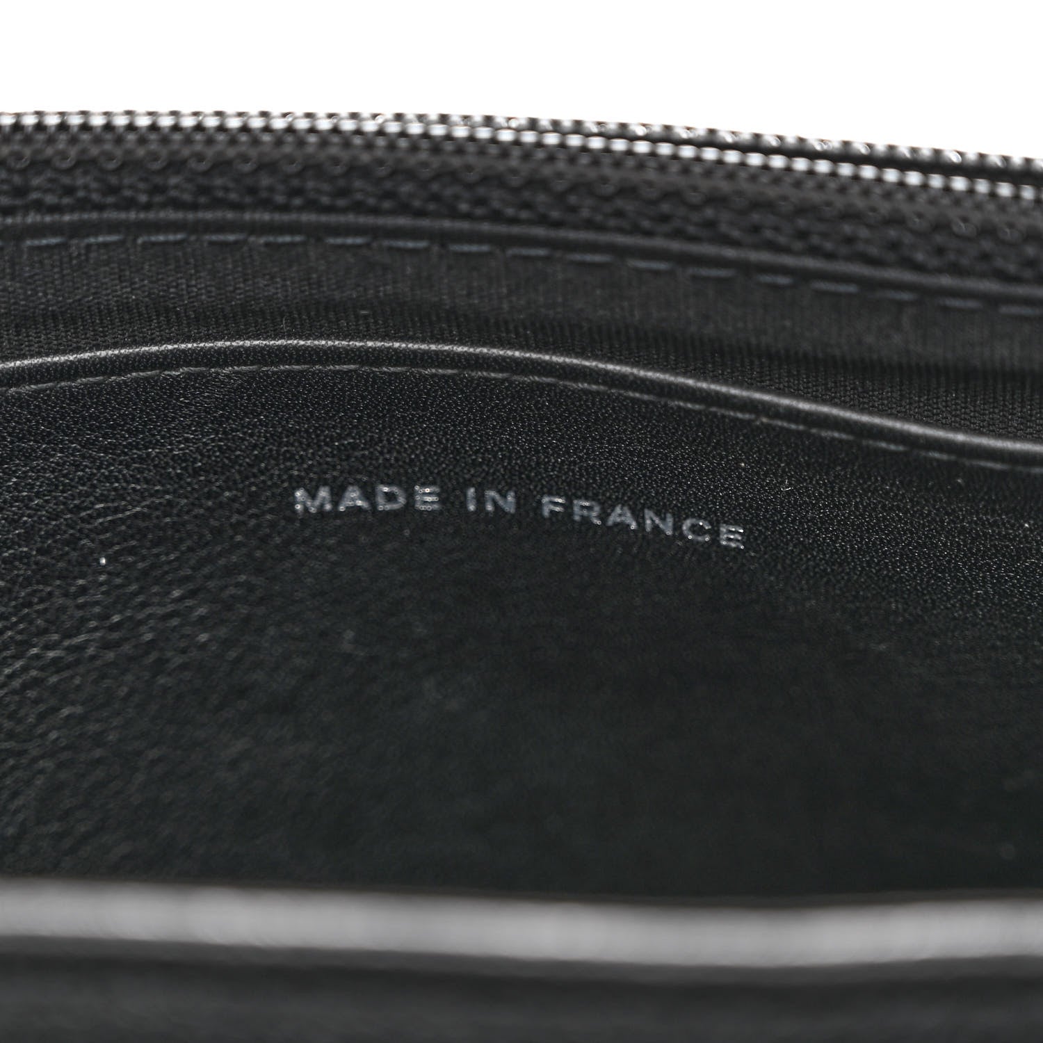 Chanel Caviar Half Moon Wallet On Chain WOC Black 7 of 11