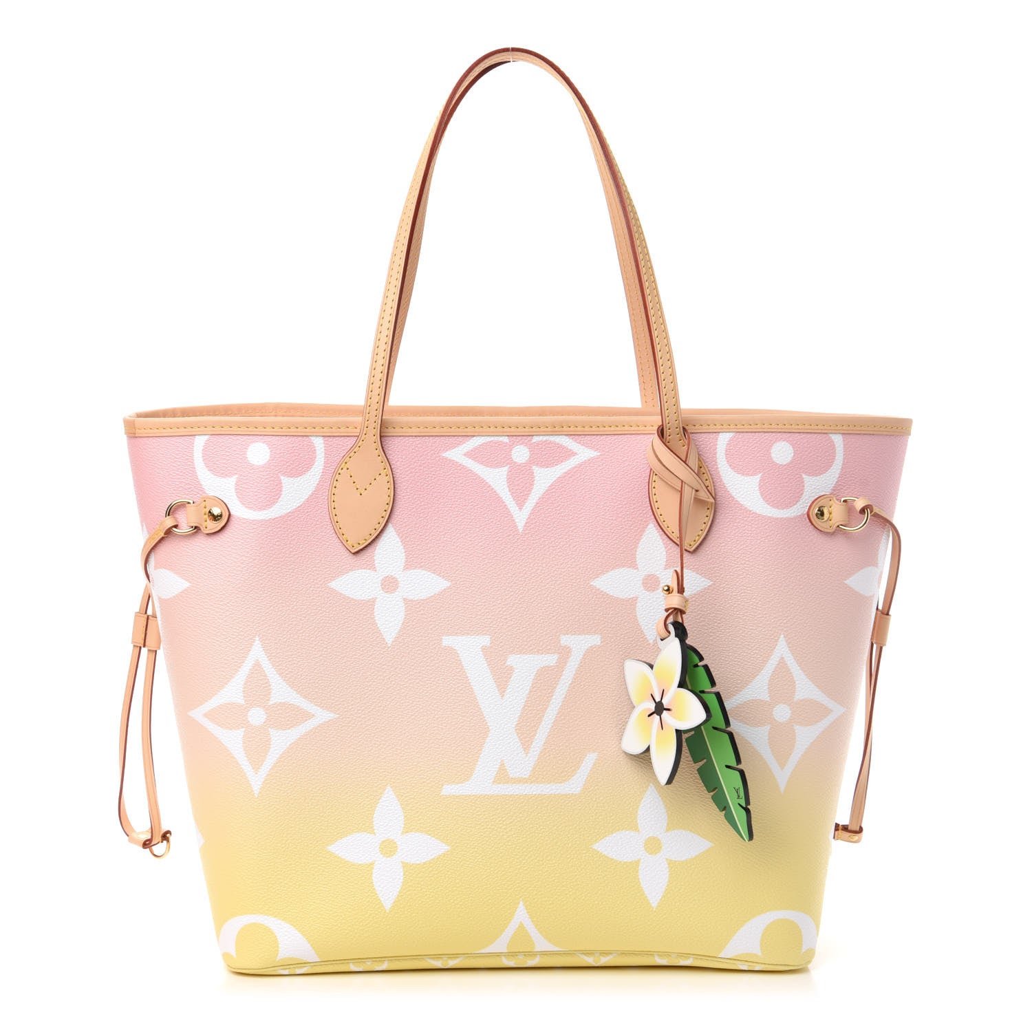 Louis Vuitton Monogram Giant By The Pool Neverfull MM Light Pink 1 of 10