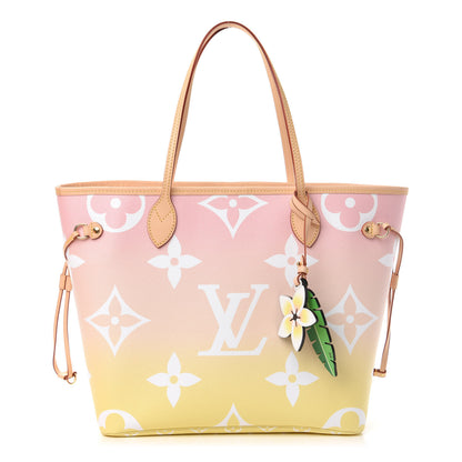 Louis Vuitton Monogram Giant By The Pool Neverfull MM Light Pink 1 of 10