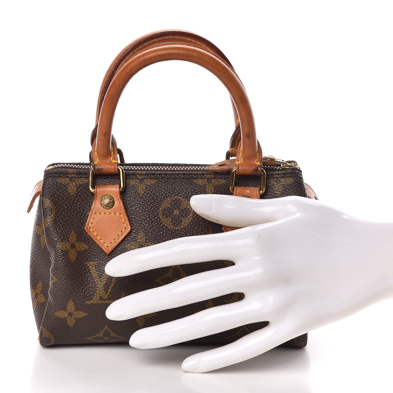 Louis Vuitton Monogram Mini Sac HL Speedy 2 of 9