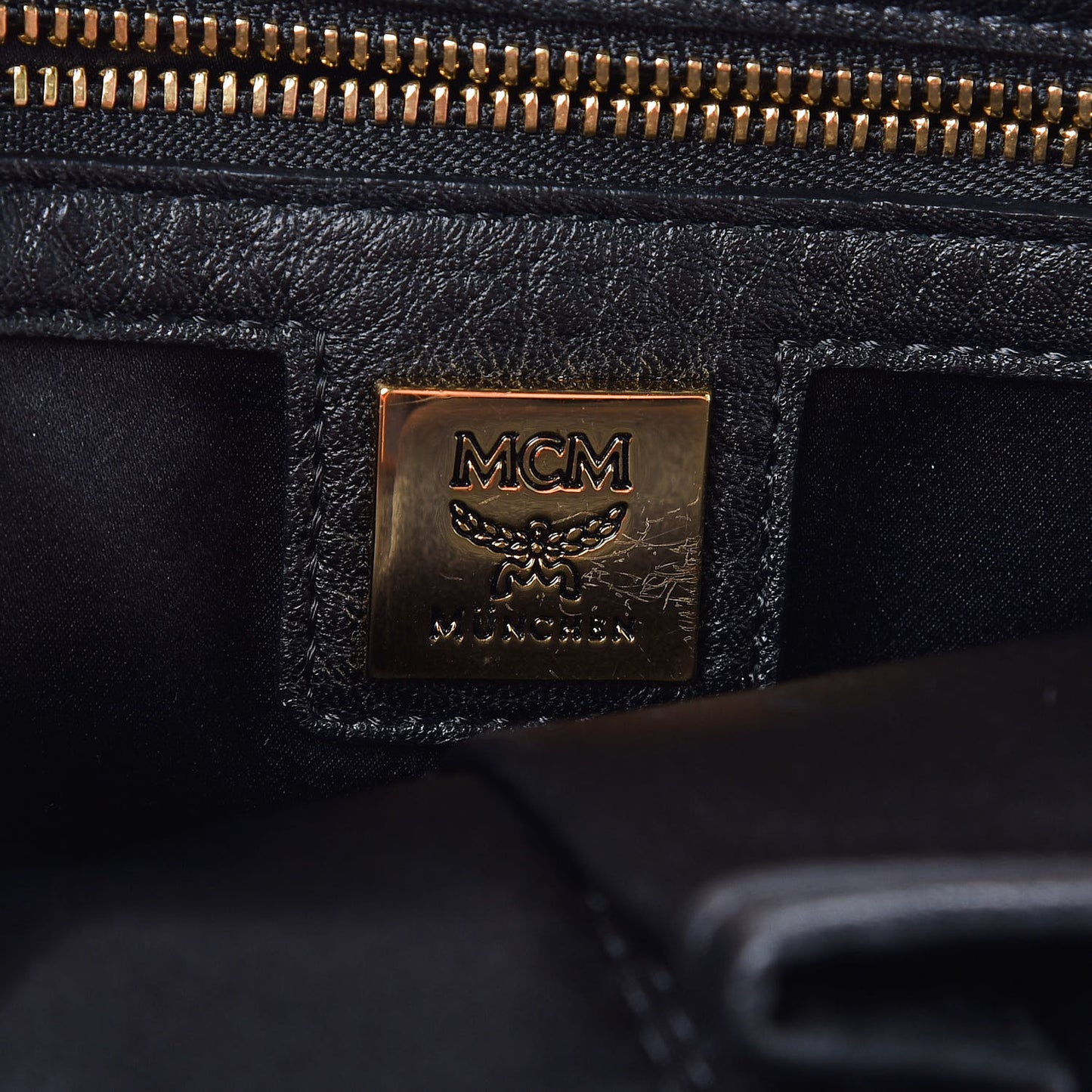 Grainy Lambskin Crystal Studded Small Stark Backpack Black