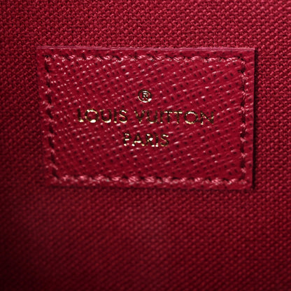 Louis Vuitton Monogram Pochette Felicie Chain Wallet Fuchsia 9 of 17