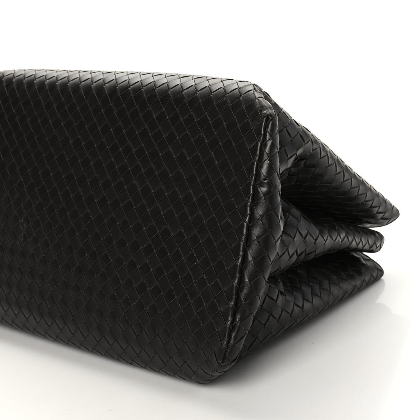 Nappa Intrecciato Medium Roma Tote Moro
