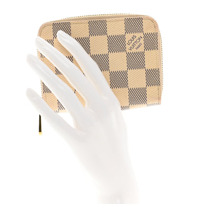 Louis Vuitton Damier Azur Zippy Coin Purse 2 of 8