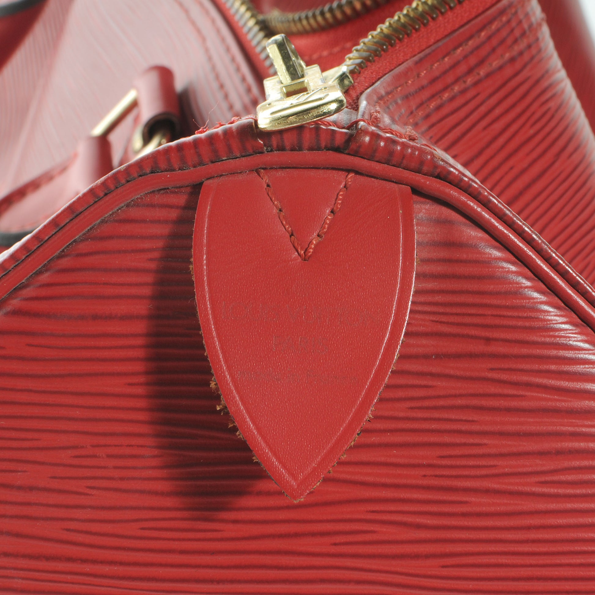 Louis Vuitton Epi Keepall 45 Red 7 of 7