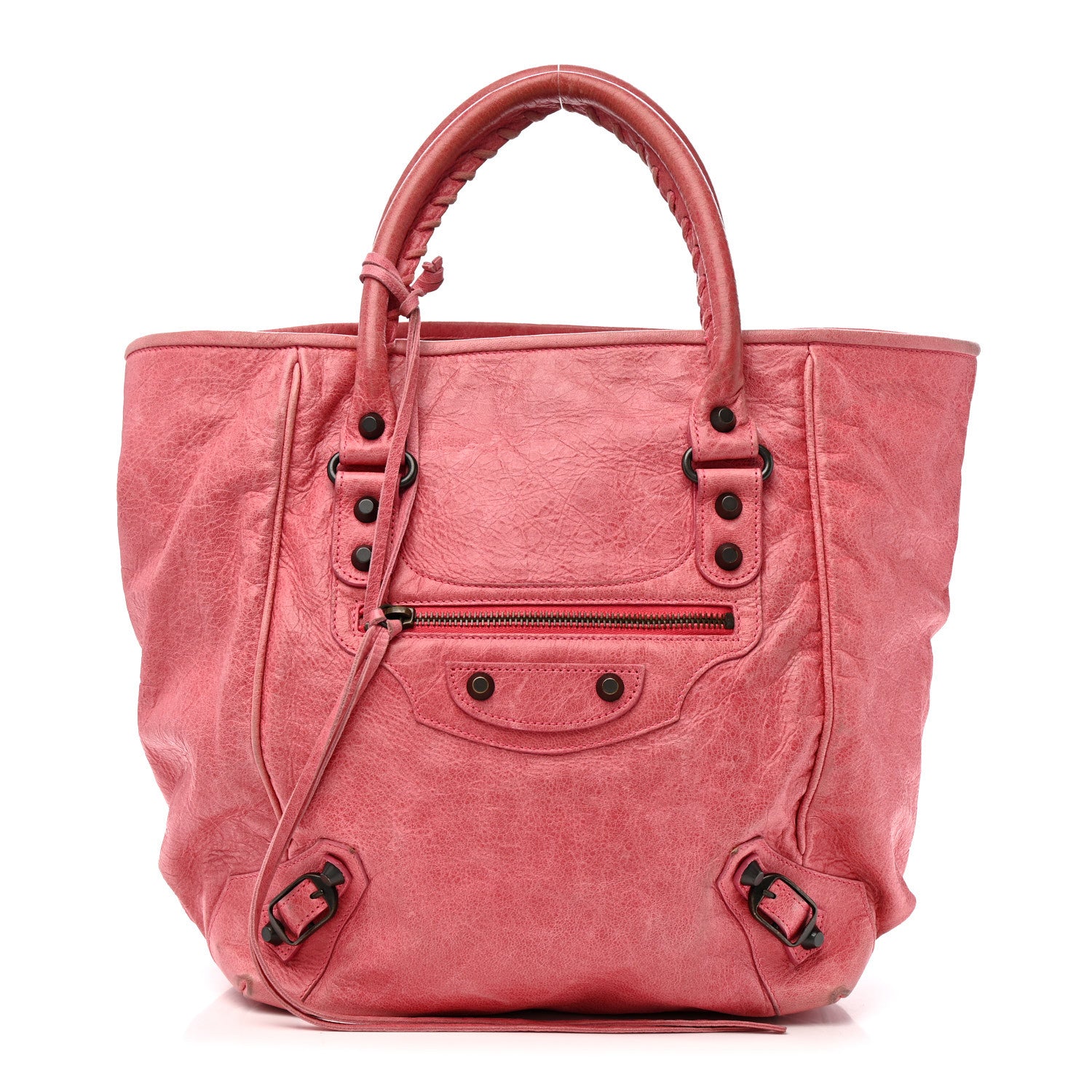 Balenciaga Agneau Classic Hardware S Sunday Tote Grenadine 1 of 17