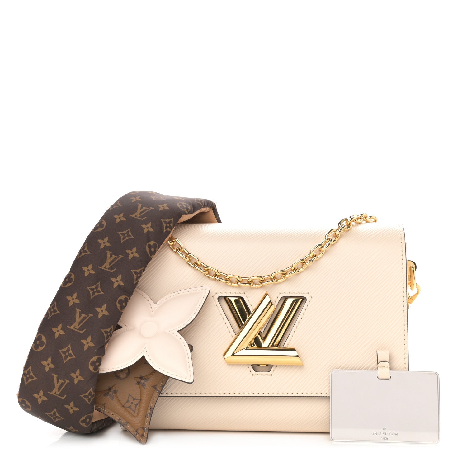 Louis Vuitton Epi Pillow Twist MM Shoulder Bag Cream 1 of 10