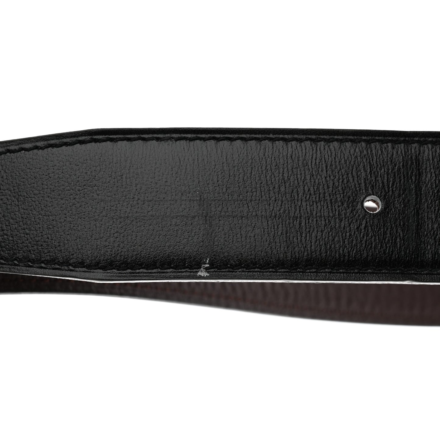 Box Togo Reversible 32mm H Belt Black Chocolate