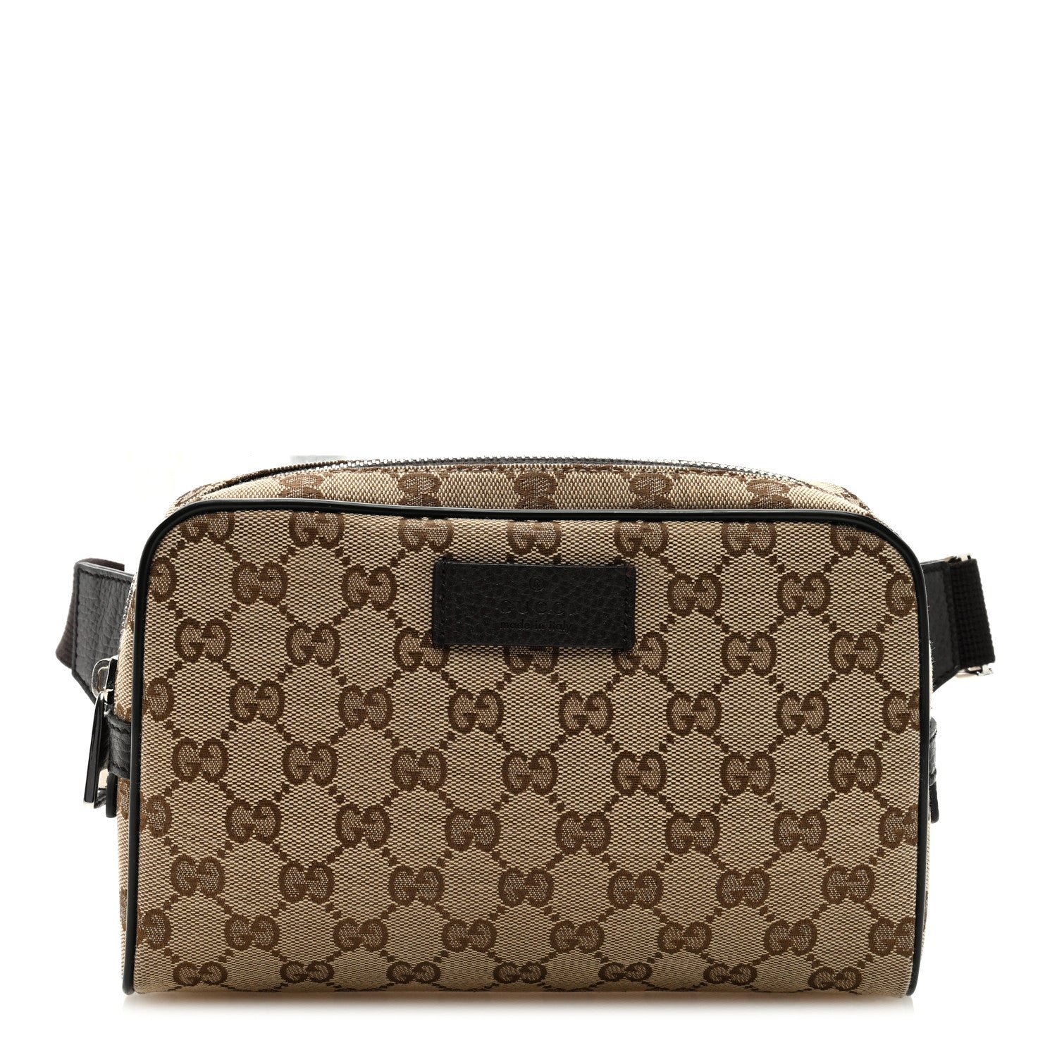 Gucci Monogram Belt Bag Dark Brown 1 of 8