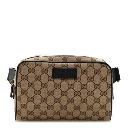 Gucci Monogram Belt Bag Dark Brown 1 of 8