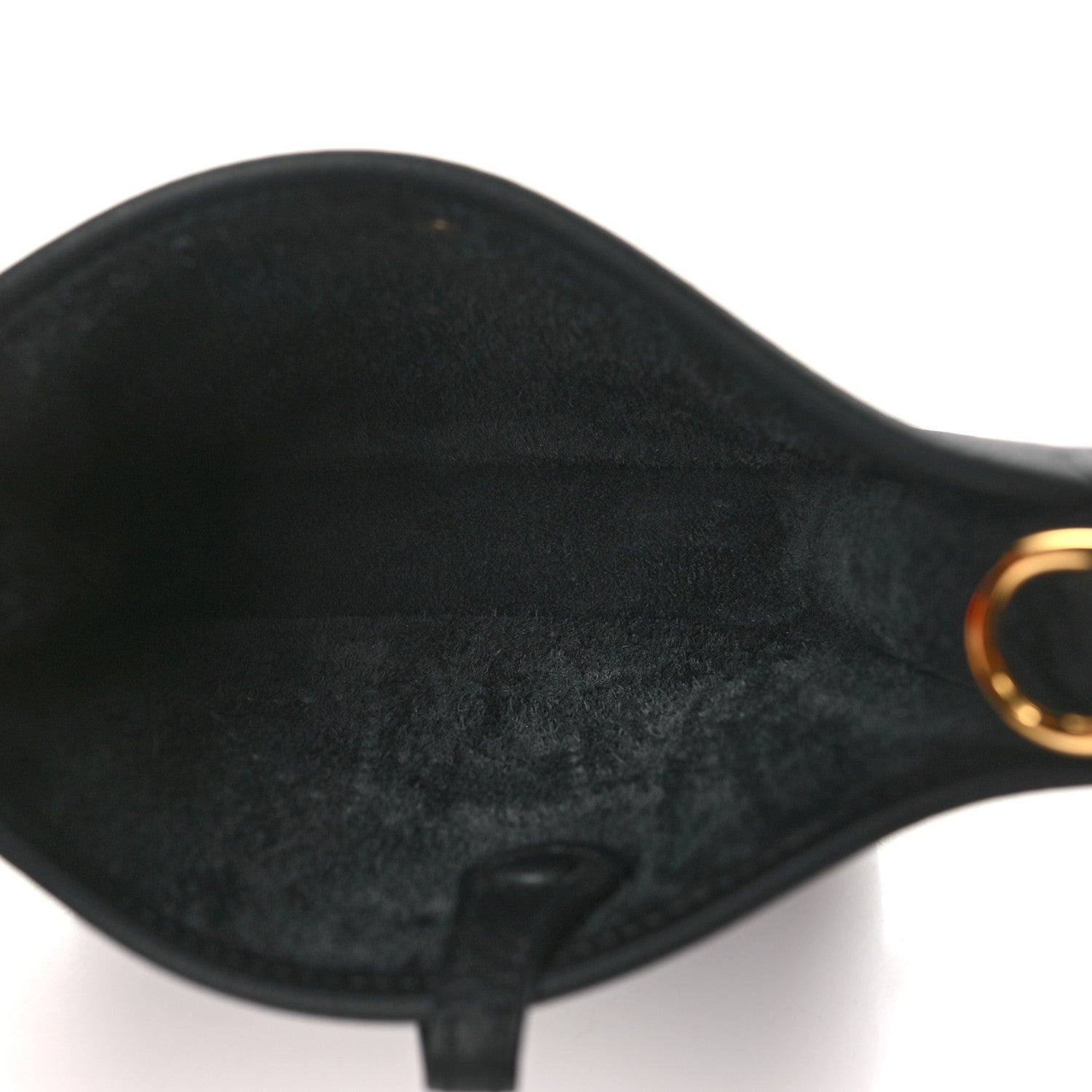 Hermes Taurillon Clemence Evelyne TPM Black 5 of 11