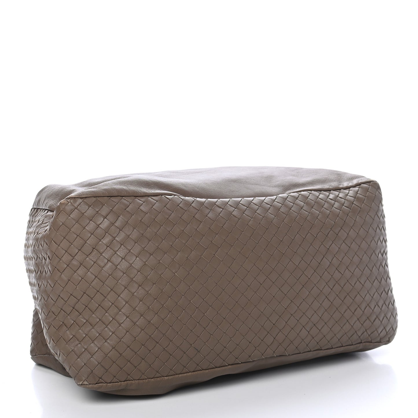 Nappa Intrecciato Large Knot Hobo New Steel