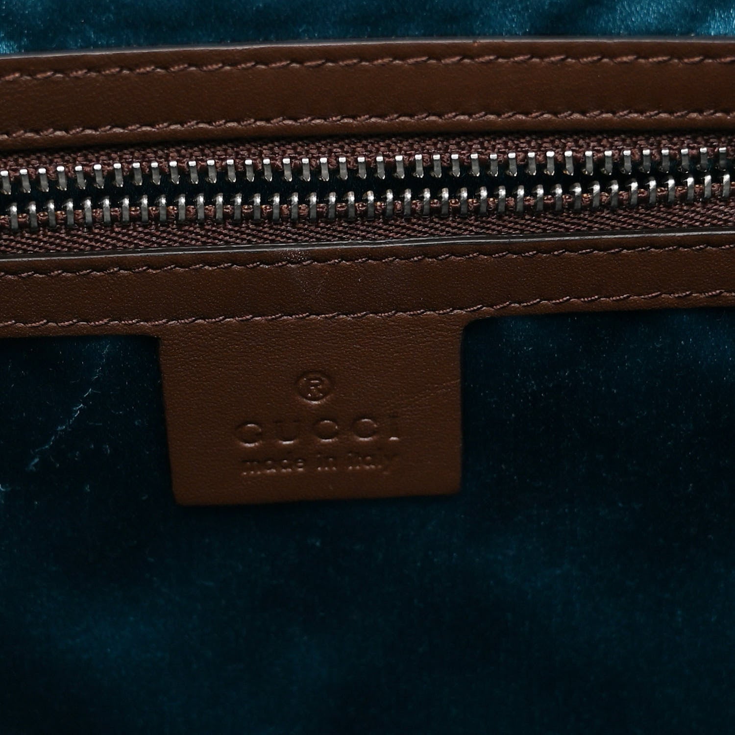 Gucci Velvet GG Monogram Web Medium Dionysus Hobo Brown 6 of 10
