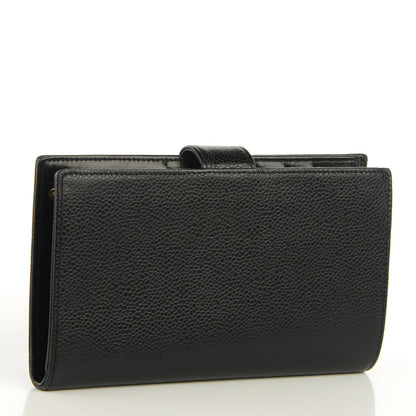 Chanel Caviar Timeless CC French Wallet Black 3 of 7